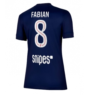 Paris Saint-Germain Fabian Ruiz #8 Hjemmedrakt Dame 2025-26 Kortermet