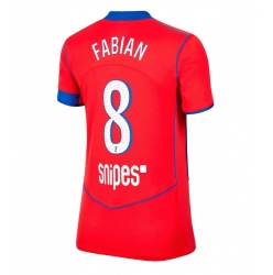 Paris Saint-Germain Fabian Ruiz #8 Tredjedrakt Dame 2025-26 Kortermet