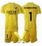 Paris Saint-Germain Gianluigi Donnarumma #1 Keeper Tredjedraktsett Barn 2024-25 Kortermet (+ Korte bukser)