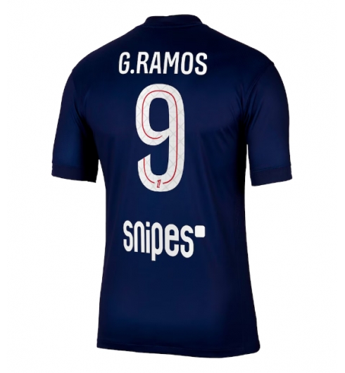 Paris Saint-Germain Goncalo Ramos #9 Hjemmedrakt 2025-26 Kortermet Paris Saint-Germain Goncalo Ramos #9 Hjemmedrakt 2025-26 Kortermet