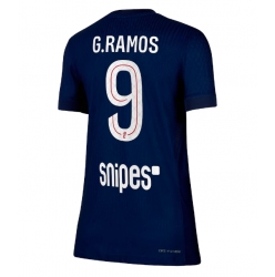 Paris Saint-Germain Goncalo Ramos #9 Hjemmedrakt Dame 2025-26 Kortermet