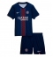 Paris Saint-Germain Hjemmedraktsett Barn 2025-26 Kortermet (+ Korte bukser)