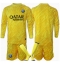 Paris Saint-Germain Keeper Tredjedraktsett Barn 2024-25 Langermet (+ Korte bukser)
