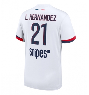 Paris Saint-Germain Lucas Hernandez #21 Bortedrakt 2025-26 Kortermet
