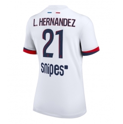Paris Saint-Germain Lucas Hernandez #21 Bortedrakt Dame 2025-26 Kortermet