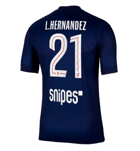 Paris Saint-Germain Lucas Hernandez #21 Hjemmedrakt 2025-26 Kortermet Paris Saint-Germain Lucas Hernandez #21 Hjemmedrakt 2025-26 Kortermet
