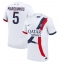 Paris Saint-Germain Marquinhos #5 Bortedrakt 2024-25 Kortermet