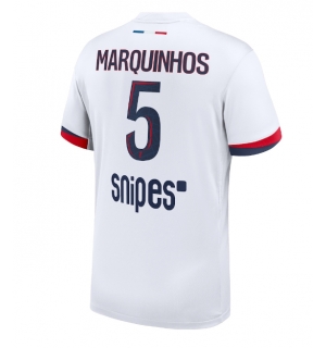 Paris Saint-Germain Marquinhos #5 Bortedrakt 2025-26 Kortermet