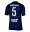 Paris Saint-Germain Marquinhos #5 Hjemmedrakt 2025-26 Kortermet