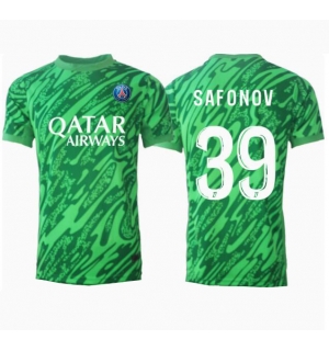 Paris Saint-Germain Matvei Safonov #39 Keeper Hjemmedrakt 2024-25 Kortermet