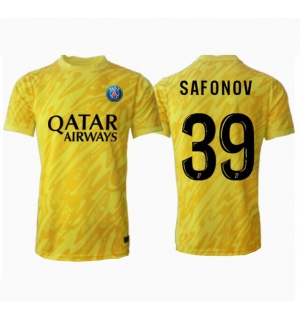 Paris Saint-Germain Matvei Safonov #39 Keeper Tredjedrakt 2024-25 Kortermet
