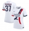 Paris Saint-Germain Milan Skriniar #37 Bortedrakt Dame 2024-25 Kortermet