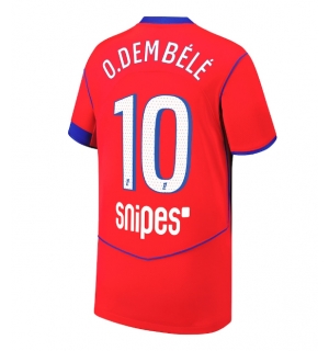 Paris Saint-Germain Ousmane Dembele #10 Tredjedrakt 2025-26 Kortermet