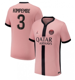 Paris Saint-Germain Presnel Kimpembe #3 Tredjedrakt 2024-25 Kortermet