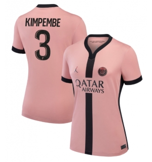 Paris Saint-Germain Presnel Kimpembe #3 Tredjedrakt Dame 2024-25 Kortermet