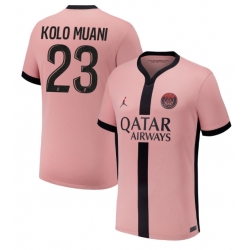 Paris Saint-Germain Randal Kolo Muani #23 Tredjedrakt 2024-25 Kortermet