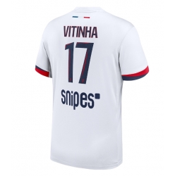 Paris Saint-Germain Vitinha #17 Bortedrakt 2025-26 Kortermet