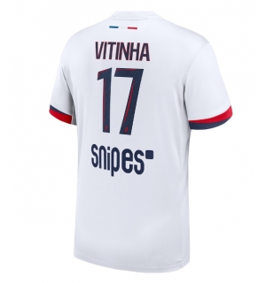 Paris Saint-Germain Vitinha #17 Bortedrakt 2025-26 Kortermet