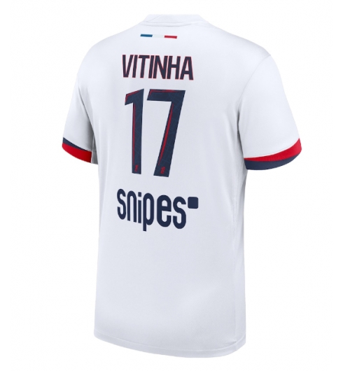 Paris Saint-Germain Vitinha #17 Bortedrakt 2025-26 Kortermet Paris Saint-Germain Vitinha #17 Bortedrakt 2025-26 Kortermet