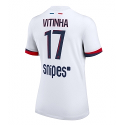 Paris Saint-Germain Vitinha #17 Bortedrakt Dame 2025-26 Kortermet
