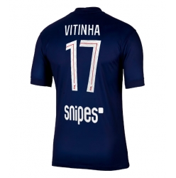 Paris Saint-Germain Vitinha #17 Hjemmedrakt 2025-26 Kortermet