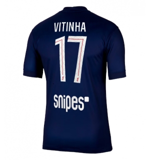 Paris Saint-Germain Vitinha #17 Hjemmedrakt 2025-26 Kortermet