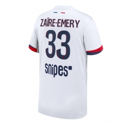 Paris Saint-Germain Warren Zaire-Emery #33 Bortedrakt 2025-26 Kortermet