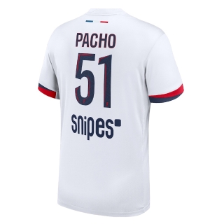 Paris Saint-Germain Willian Pacho #51 Bortedrakt 2025-26 Kortermet