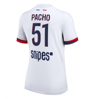 Paris Saint-Germain Willian Pacho #51 Bortedrakt Dame 2025-26 Kortermet
