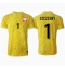 Polen Wojciech Szczesny #1 Keeper Hjemmedrakt EM 2024 Kortermet