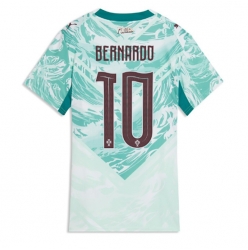 Portugal Bernardo Silva #10 Bortedrakt Dame VM 2026 Kortermet