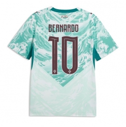 Portugal Bernardo Silva #10 Bortedrakt VM 2026 Kortermet