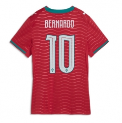 Portugal Bernardo Silva #10 Hjemmedrakt Dame VM 2026 Kortermet