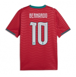 Portugal Bernardo Silva #10 Hjemmedrakt VM 2026 Kortermet