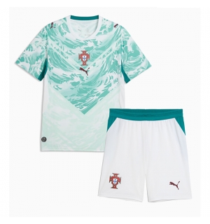 Portugal Bortedraktsett Barn VM 2026 Kortermet (+ Korte bukser)