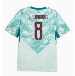 Portugal Bruno Fernandes #8 Bortedrakt VM 2026 Kortermet