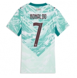 Portugal Cristiano Ronaldo #7 Bortedrakt Dame VM 2026 Kortermet