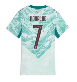 Portugal Cristiano Ronaldo #7 Bortedrakt Dame VM 2026 Kortermet