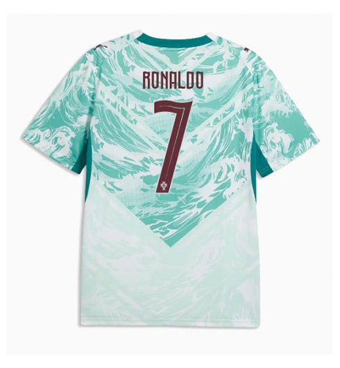 Portugal Cristiano Ronaldo #7 Bortedrakt VM 2026 Kortermet Portugal Cristiano Ronaldo #7 Bortedrakt VM 2026 Kortermet