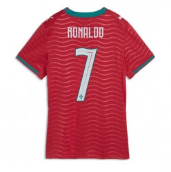 Portugal Cristiano Ronaldo #7 Hjemmedrakt Dame VM 2026 Kortermet