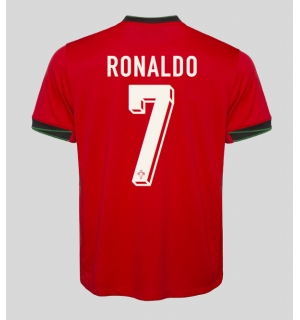 Portugal Cristiano Ronaldo #7 Hjemmedrakt EM 2024 Kortermet
