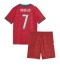 Portugal Cristiano Ronaldo #7 Hjemmedraktsett Barn VM 2026 Kortermet (+ Korte bukser)
