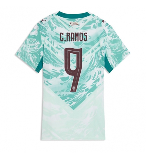 Portugal Goncalo Ramos #9 Bortedrakt Dame VM 2026 Kortermet Portugal Goncalo Ramos #9 Bortedrakt Dame VM 2026 Kortermet