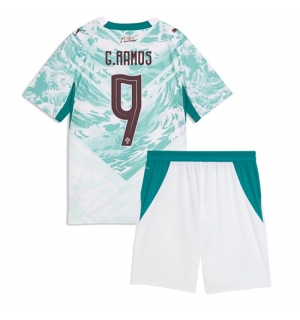 Portugal Goncalo Ramos #9 Bortedraktsett Barn VM 2026 Kortermet (+ Korte bukser)