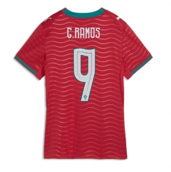 Portugal Goncalo Ramos #9 Hjemmedrakt Dame VM 2026 Kortermet