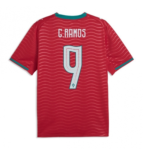Portugal Goncalo Ramos #9 Hjemmedrakt VM 2026 Kortermet Portugal Goncalo Ramos #9 Hjemmedrakt VM 2026 Kortermet