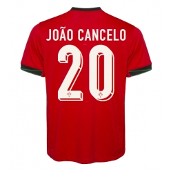 Portugal Joao Cancelo #20 Hjemmedrakt EM 2024 Kortermet