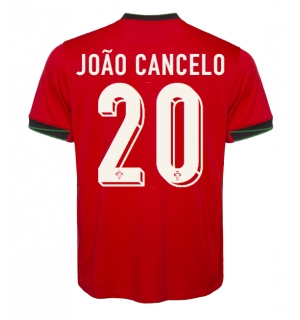 Portugal Joao Cancelo #20 Hjemmedrakt EM 2024 Kortermet