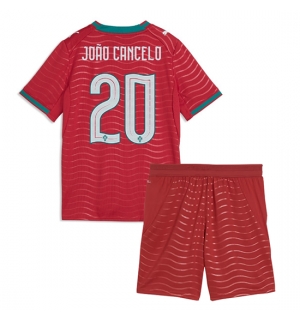 Portugal Joao Cancelo #20 Hjemmedraktsett Barn VM 2026 Kortermet (+ Korte bukser)