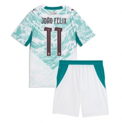 Portugal Joao Felix #11 Bortedraktsett Barn VM 2026 Kortermet (+ Korte bukser)